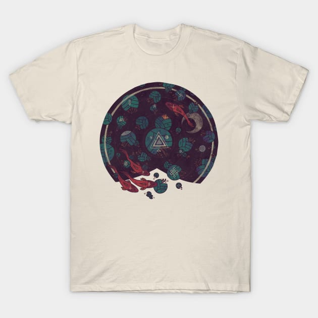 Amongst the Lilypads T-Shirt by againstbound